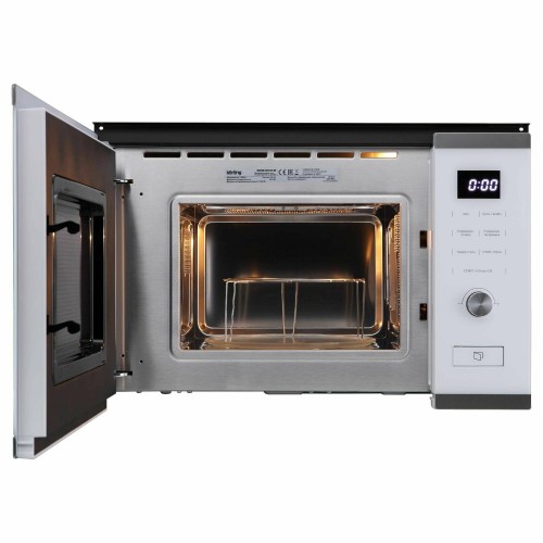 Микроволновая печь встраиваемая Korting KMI 820 GSCW (белый/нержавеющая сталь) 6