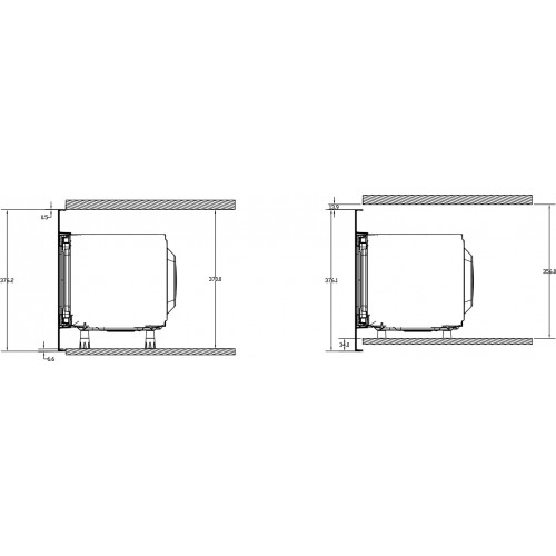 Микроволновая печь встраиваемая Korting KMI 820 RB (слоновая кость/бронзовые регуляторы) 8