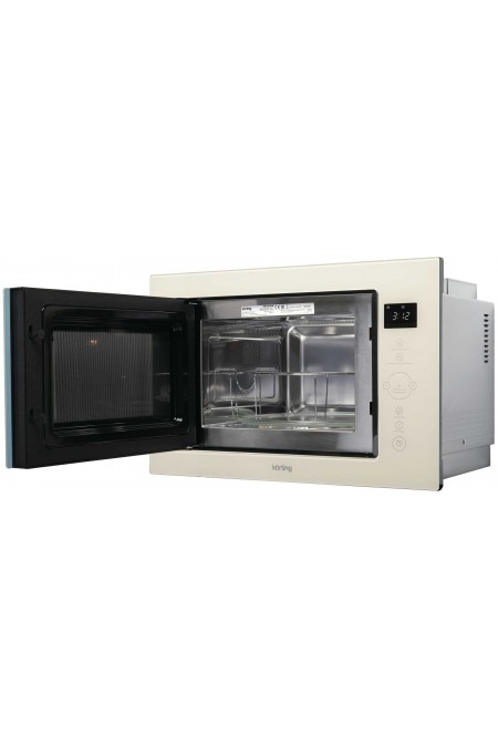 Микроволновая печь встраиваемая Korting KMI 825 TGB (бежевый) 4