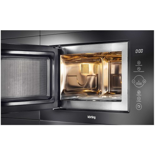 Микроволновая печь встраиваемая Korting KMI 825 TGN (черный) 2