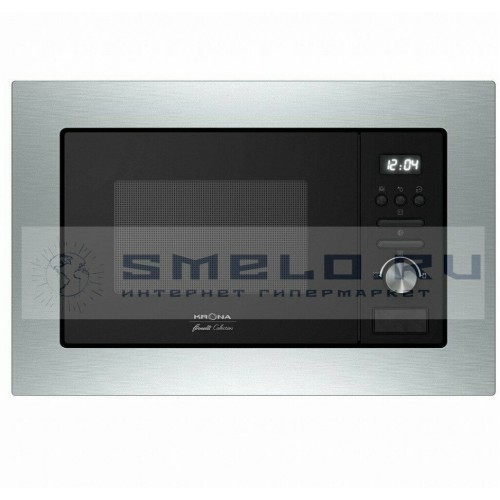 Микроволновая печь встраиваемая Krona ARGENTO 60 IX (черный/нержавеющая сталь) 5