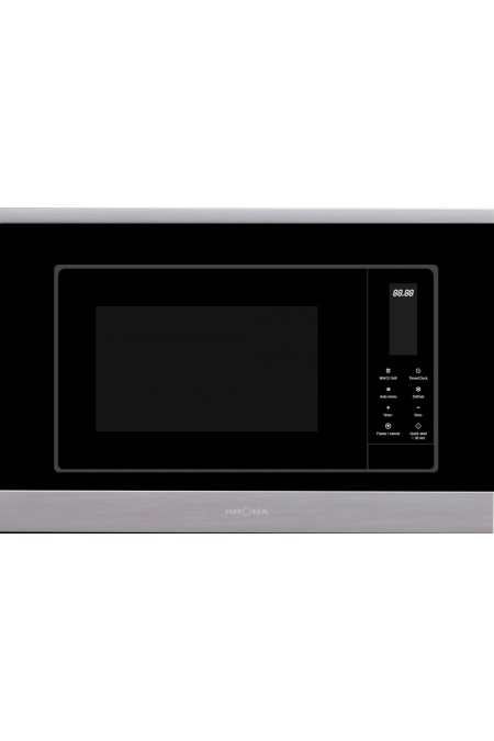 Микроволновая печь встраиваемая KRONA HIMMEL 60 S (нержавеющая сталь) 