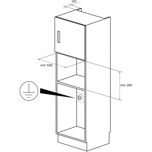 Микроволновая печь встраиваемая Kuppersberg HMW 393 W (белый) 6