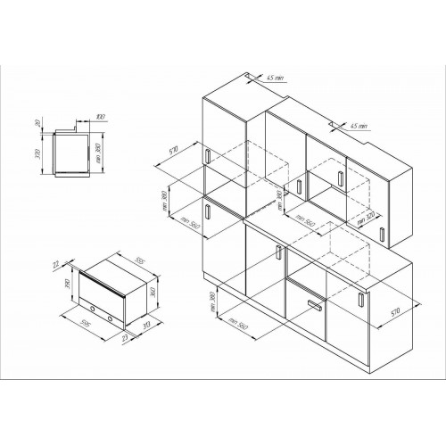 Микроволновая печь встраиваемая Kuppersberg HMW 393 W (белый) 8