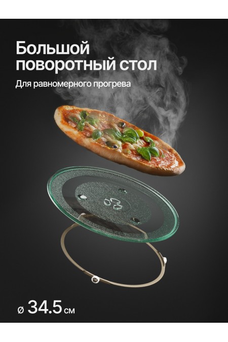 Микроволновая печь встраиваемая Kuppersberg HMW 611 BB (черный) 2