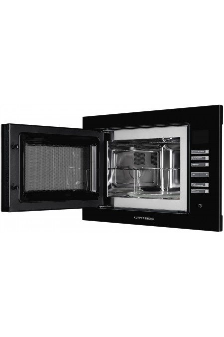 Микроволновая печь встраиваемая Kuppersberg HMW 645 B (черное стекло) 2