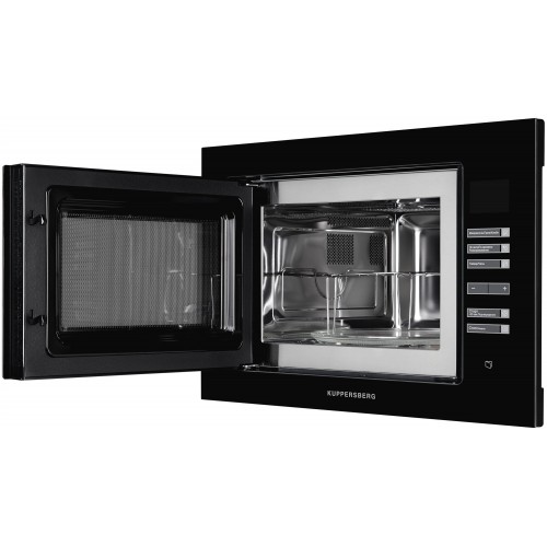 Микроволновая печь встраиваемая Kuppersberg HMW 645 B (черное стекло) 2