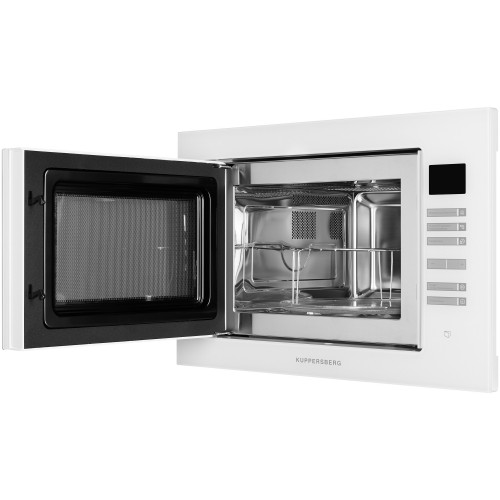 Микроволновая печь встраиваемая Kuppersberg HMW 645 W (белое стекло) 2