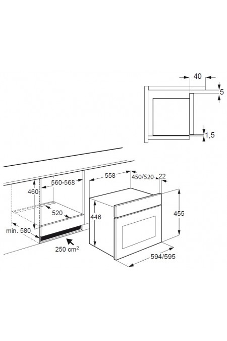 Микроволновая печь встраиваемая Kuppersberg HMWZ 969 B (черный) 6