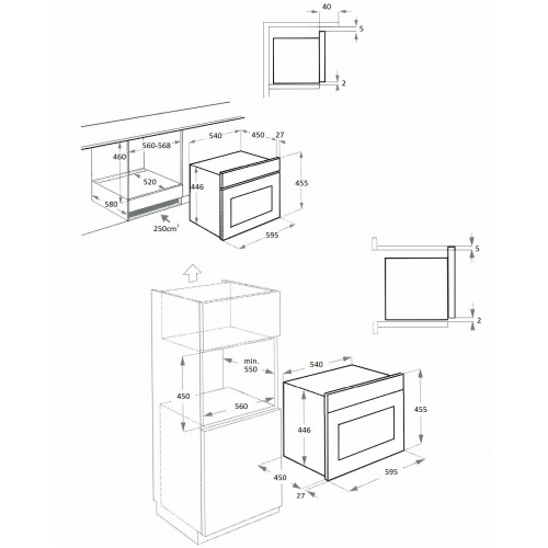 Микроволновая печь встраиваемая Kuppersberg RMW 969 ANX (антрацит) 4