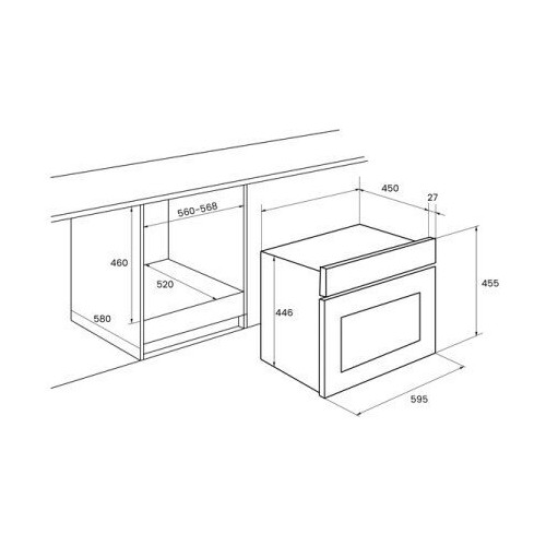 Микроволновая печь встраиваемая Kuppersberg RMW 969 ANX (антрацит) 8