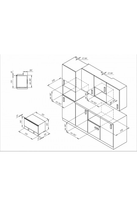 Микроволновая печь встраиваемая Kuppersberg RMW 969 BOR (бордовый) 5