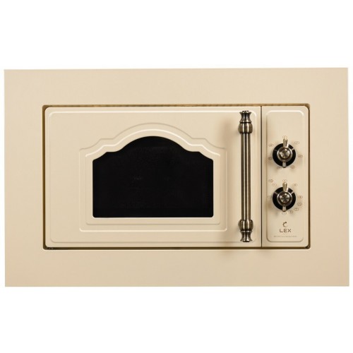 Микроволновая печь встраиваемая LEX BIMO 20.01 IVORY (бежевый) 7