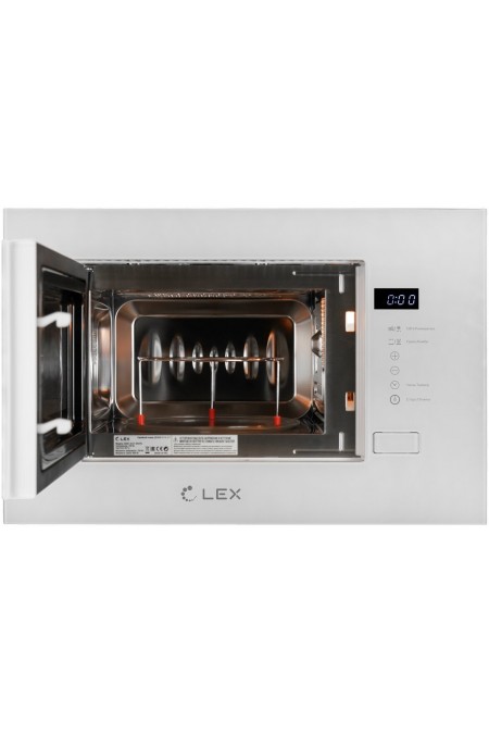 Микроволновая печь встраиваемая LEX BIMO 20.01 WH (белый) 3