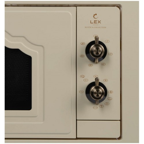 Микроволновая печь встраиваемая Lex BIMO 20.04 IV (слоновая кость) 8