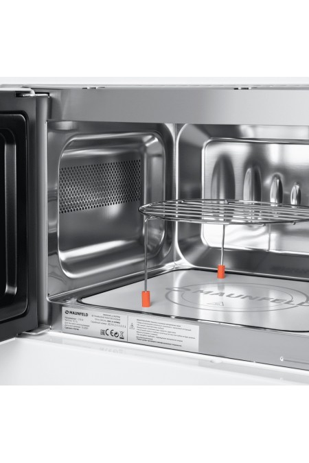 Микроволновая печь встраиваемая MAUNFELD JBMO.20.5ERWAS (белый/состаренное серебро) 3