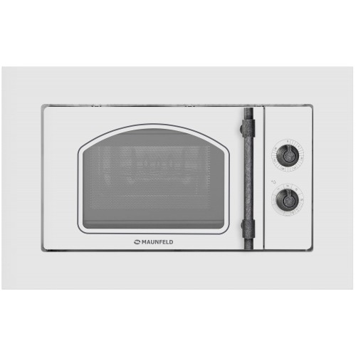 Микроволновая печь встраиваемая MAUNFELD JBMO.20.5ERWAS (белый/состаренное серебро) 8