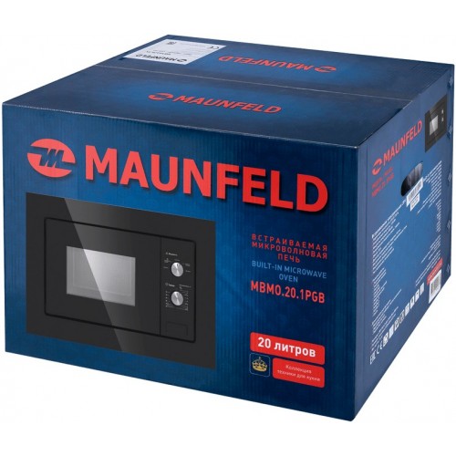 Микроволновая печь встраиваемая MAUNFELD MBMO.20.1PGB (черный) 6