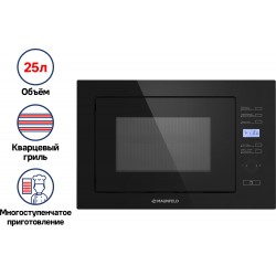 Микроволновая печь встраиваемая MAUNFELD MBMO.25.7GB (черный)