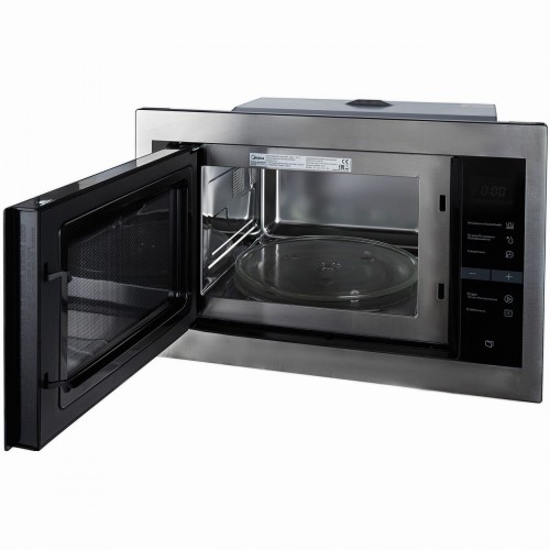 Микроволновая печь встраиваемая Midea MI10250GBX (нержавеющая сталь/черный) 8