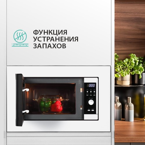 Микроволновая печь встраиваемая NordFrost BMW 2071 W (белый) 3