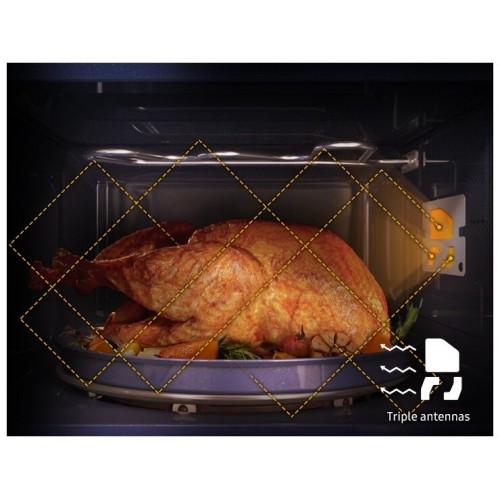 Микроволновая печь встраиваемая Samsung MS23A7013AB/BW (черный) 8