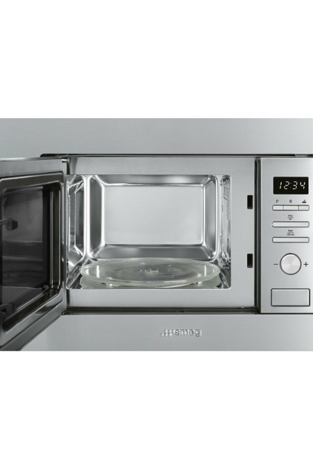 Микроволновая печь встраиваемая Smeg FMI017X (серебристый) 1
