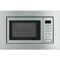 Микроволновая печь встраиваемая Smeg FMI020X (серебристый)