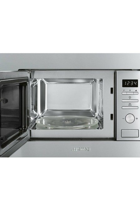 Микроволновая печь встраиваемая Smeg FMI020X (серебристый) 1