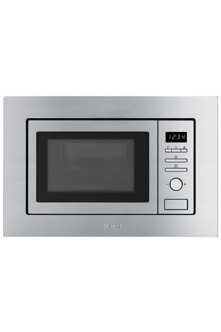 Микроволновая печь встраиваемая Smeg FMI020X (серебристый) 2