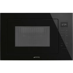 Микроволновая печь встраиваемая SMEG FMI025B3 (черный)