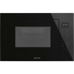 Микроволновая печь встраиваемая SMEG FMI025B3 (черный)