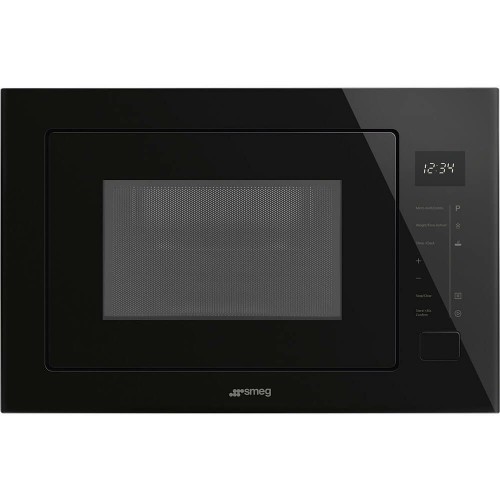 Микроволновая печь встраиваемая SMEG FMI025B3 (черный) 