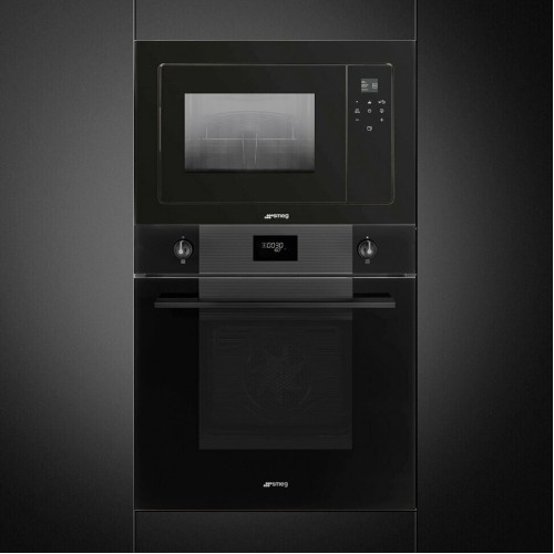 Микроволновая печь встраиваемая Smeg FMI120B3 (черный) 1