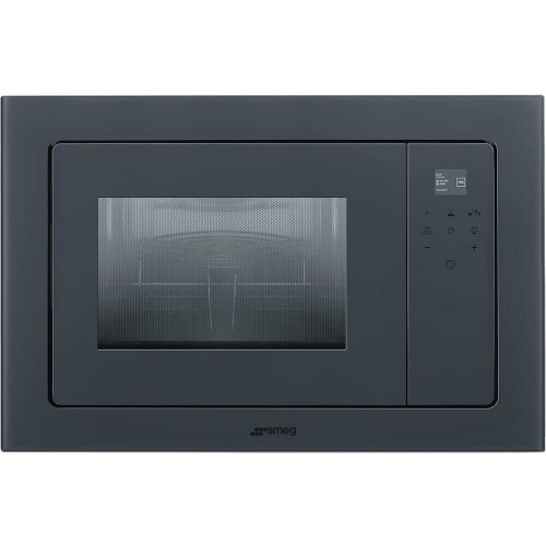 Микроволновая печь встраиваемая Smeg FMI120G (черный) 