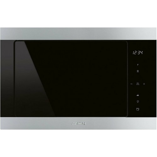 Микроволновая печь встраиваемая Smeg FMI325X (серебристый) 