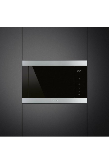 Микроволновая печь встраиваемая Smeg FMI325X (серебристый) 2