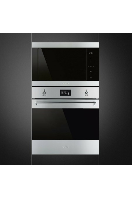Микроволновая печь встраиваемая Smeg FMI325X (серебристый) 3