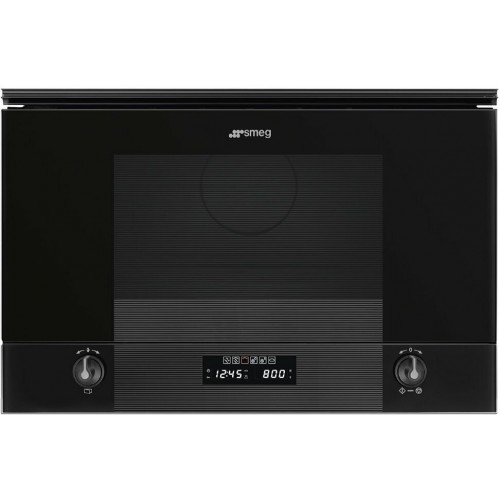 Микроволновая печь встраиваемая Smeg MP122B3 (черный) 