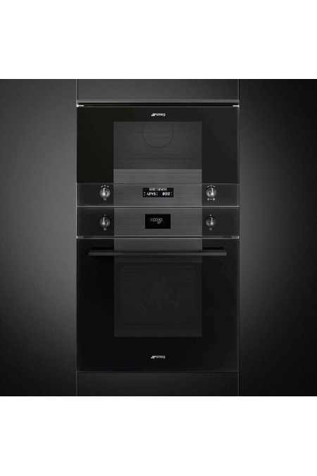Микроволновая печь встраиваемая Smeg MP122B3 (черный) 2