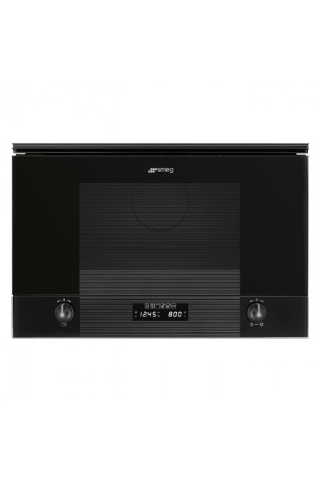 Микроволновая печь встраиваемая Smeg MP122B3 (черный) 3