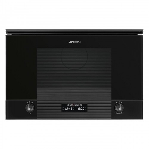 Микроволновая печь встраиваемая Smeg MP122B3 (черный) 3