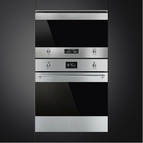 Микроволновая печь встраиваемая Smeg MP322X1 (серебристый) 1