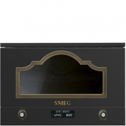 Микроволновая печь встраиваемая SMEG MP722AO (антрацит)