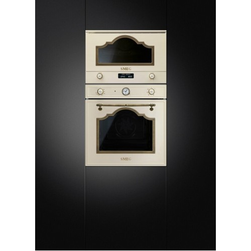 Микроволновая печь встраиваемая Smeg MP722PO (бежевый) 1