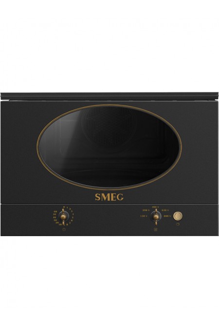 Микроволновая печь встраиваемая Smeg MP822NAO (черный) 