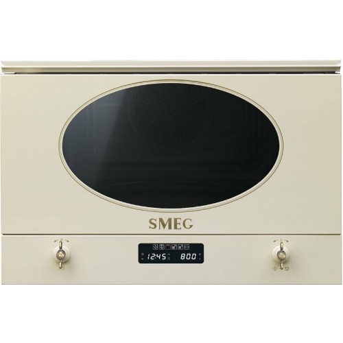 Микроволновая печь встраиваемая Smeg MP822PO (бежевый) 