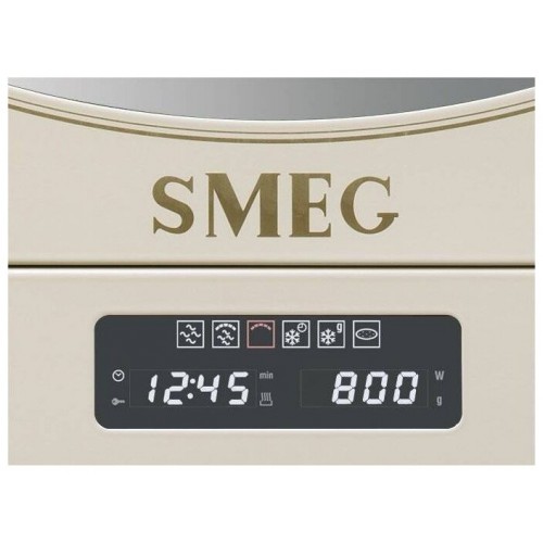 Микроволновая печь встраиваемая Smeg MP822PO (бежевый) 4