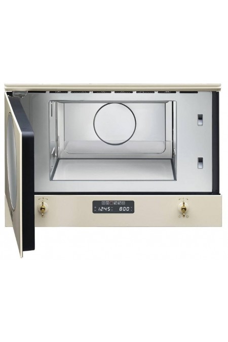 Микроволновая печь встраиваемая Smeg MP822PO (бежевый) 3