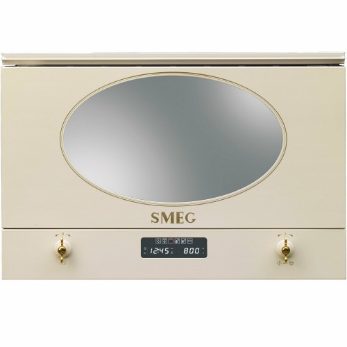 Микроволновая печь встраиваемая Smeg MP822PO (бежевый) 9